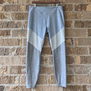 Outdoor Voices Blue and Gray Leggings